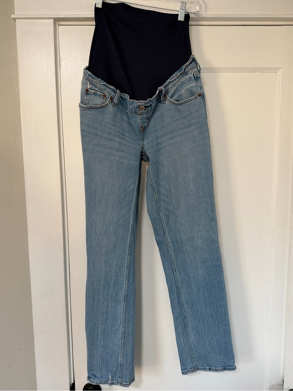 Maternity 90s Straight Jean